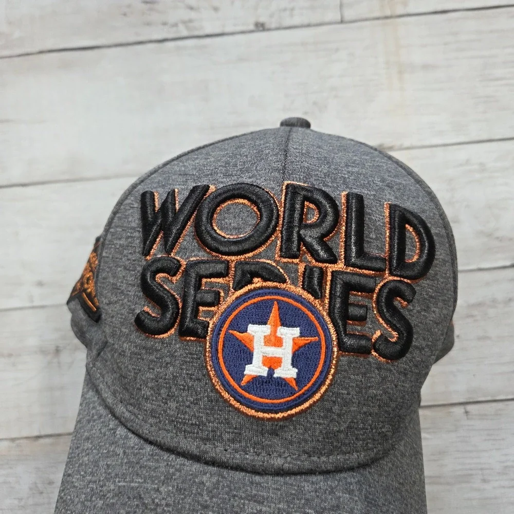 New Era‎ Hat Men M/L Grey Houston Astros 2017 World Series 39THIRTY
